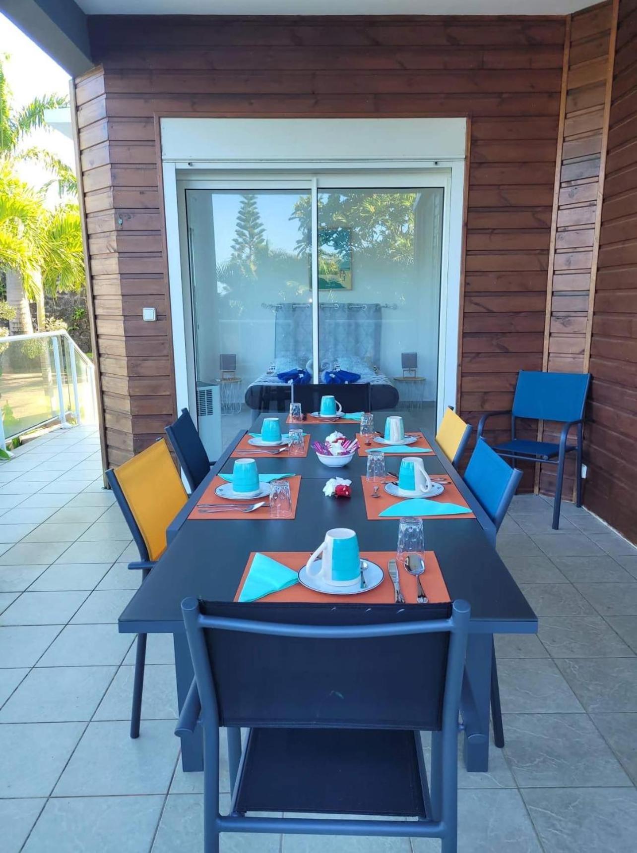 Grande Villa Au Calme - Vue Exceptionnelle - Climatisation - Piscine Sel Chauffee - Jardin Tropical Vincendo Exterior foto