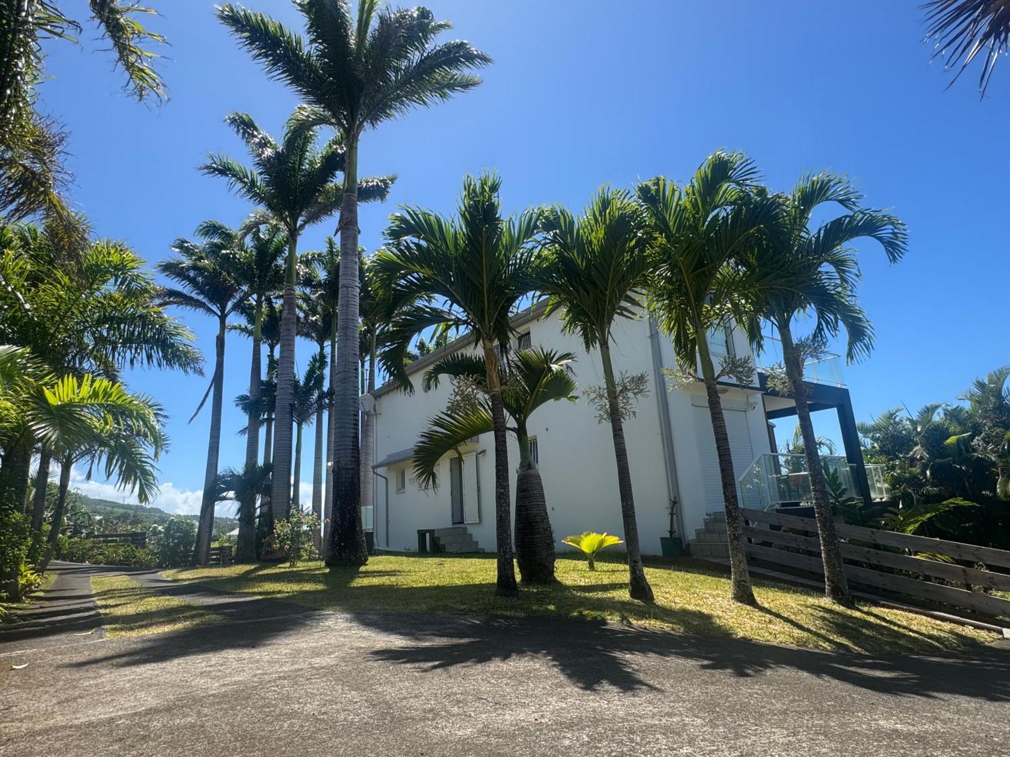 Grande Villa Au Calme - Vue Exceptionnelle - Climatisation - Piscine Sel Chauffee - Jardin Tropical Vincendo Exterior foto