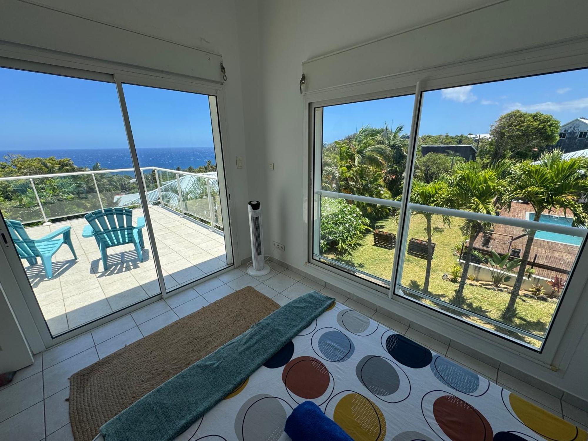 Grande Villa Au Calme - Vue Exceptionnelle - Climatisation - Piscine Sel Chauffee - Jardin Tropical Vincendo Exterior foto