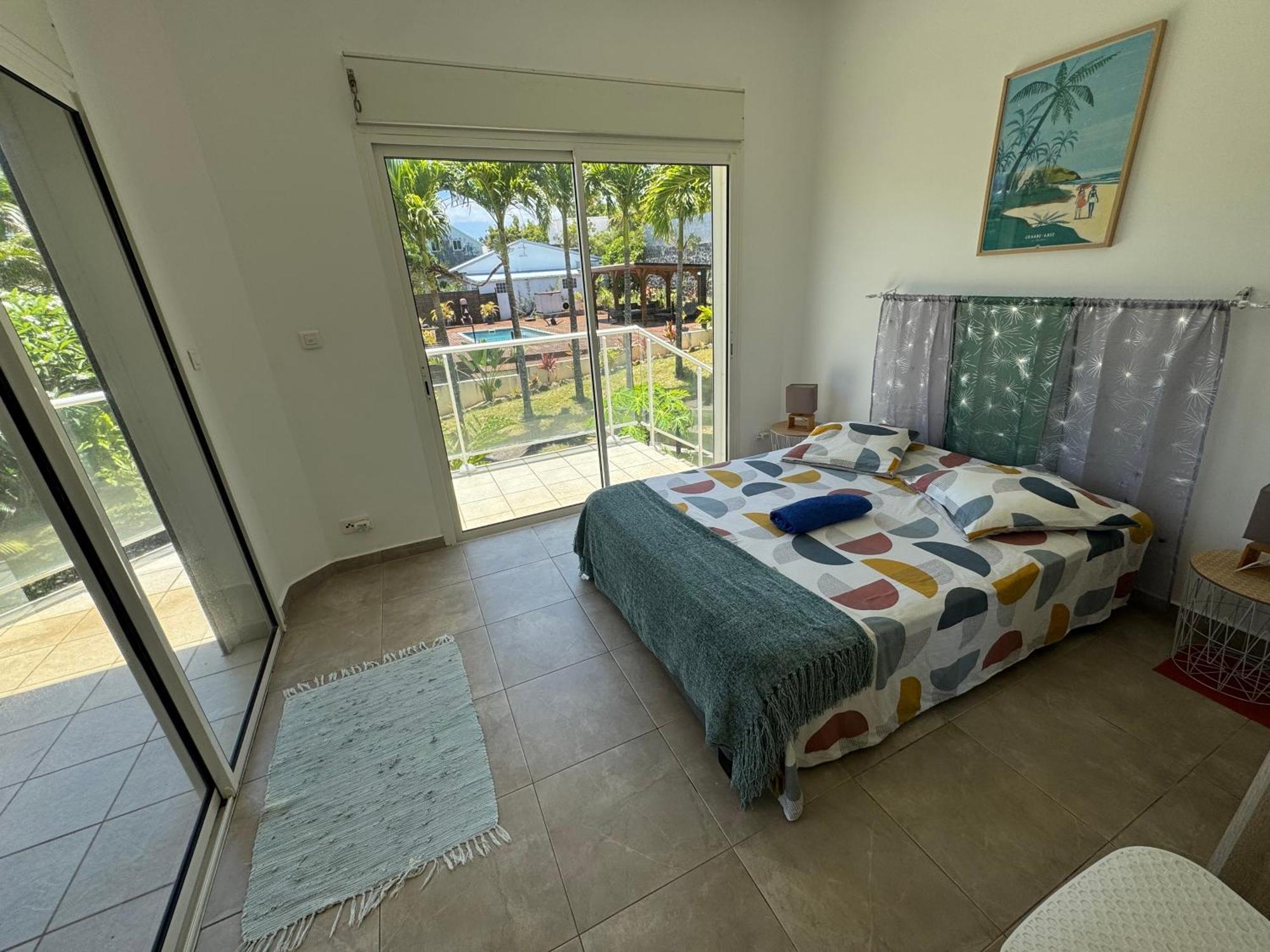 Grande Villa Au Calme - Vue Exceptionnelle - Climatisation - Piscine Sel Chauffee - Jardin Tropical Vincendo Exterior foto