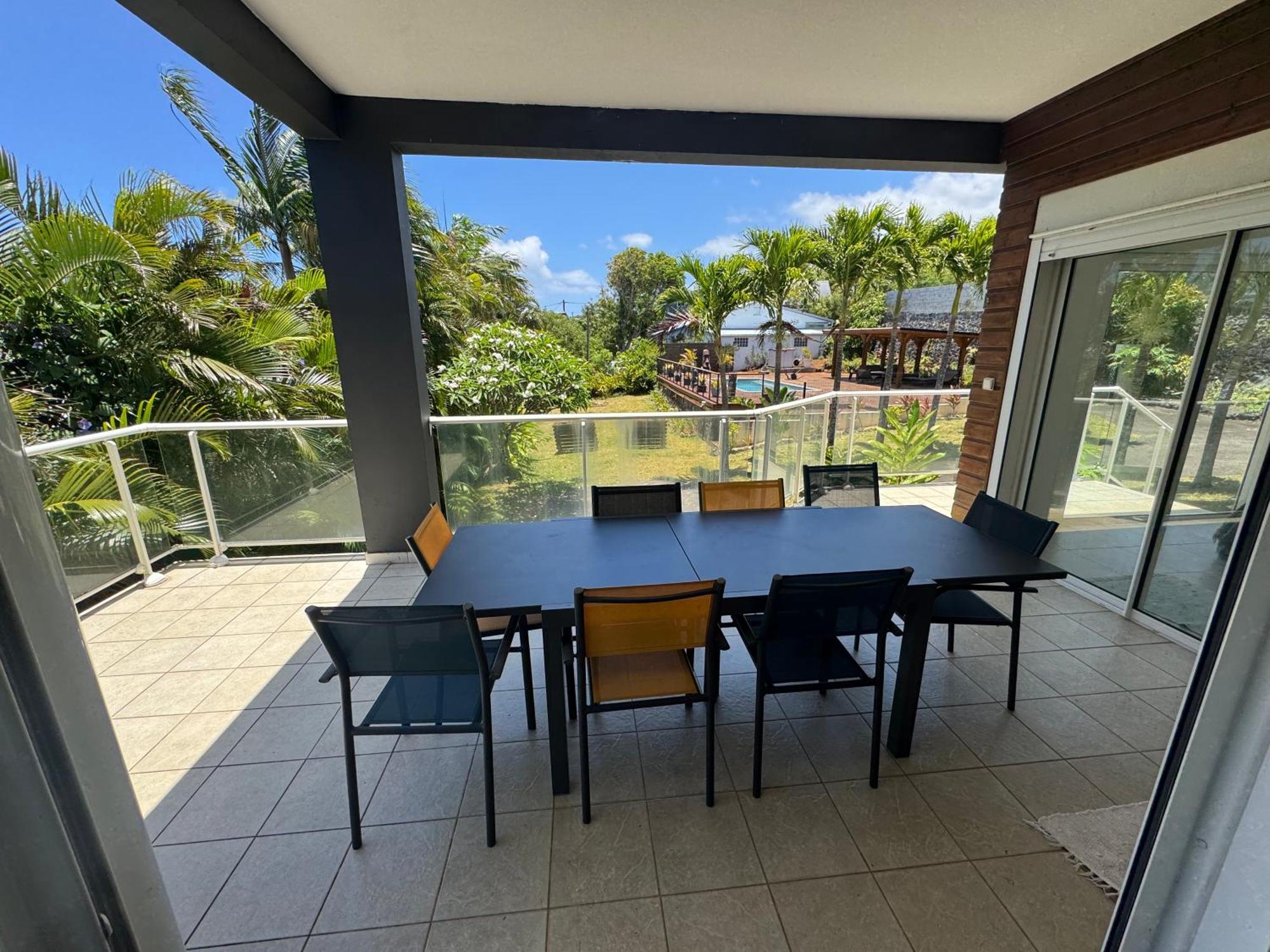 Grande Villa Au Calme - Vue Exceptionnelle - Climatisation - Piscine Sel Chauffee - Jardin Tropical Vincendo Exterior foto